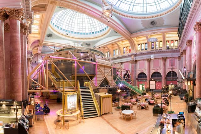 The stunning interior of the Royal Exchange Theatre Credit: Marketing Manchester