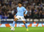Pep Guardiola has said Rico Lewis will be a star at Manchester City for the next decade. Credit: Getty.