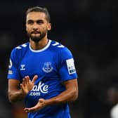 Pep Guardiola praised Dominic Calvert-Lewin ahead of the clash with Everton. Credit: Getty.