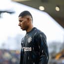 Marcus Rashford was dropped for the Premier League clash with Wolves. Credit: Getty.