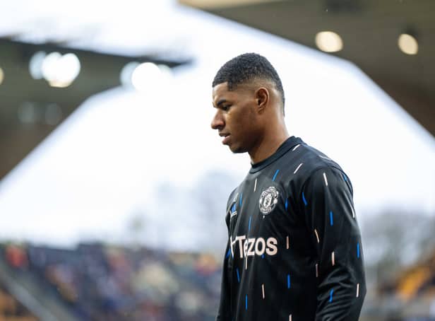 <p>Marcus Rashford was dropped for the Premier League clash with Wolves. Credit: Getty.</p>