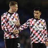 Scott McTominay and Lisandro Martinez could return for Manchester United against Bournemouth. Credit: Getty.