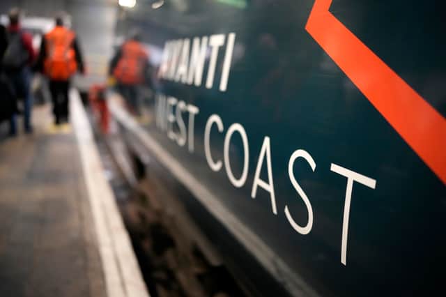 An Avanti train Credit: Getty 