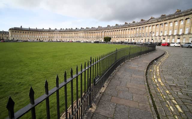 The Royal Crescent in Bath