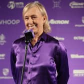 Martina Navratilova has been diagnosed with cancer. (Getty Images)
