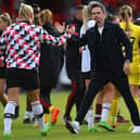 Which players will be shaking hands on a deal with Man Utd Women’s boss Marc Skinner come the end of January? (Photo by Justin Setterfield/Getty Images)