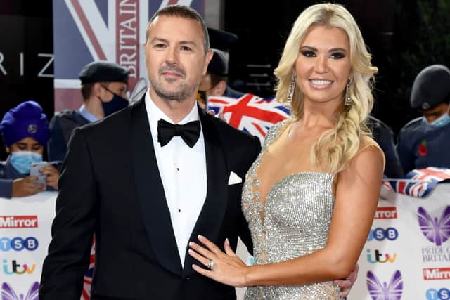 Paddy McGuinness and Christine  (Getty Images)