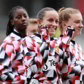 Lucy Staniforth has left Manchester United.  (Photo by Charlotte Tattersall - MUFC/Manchester United via Getty Images)
