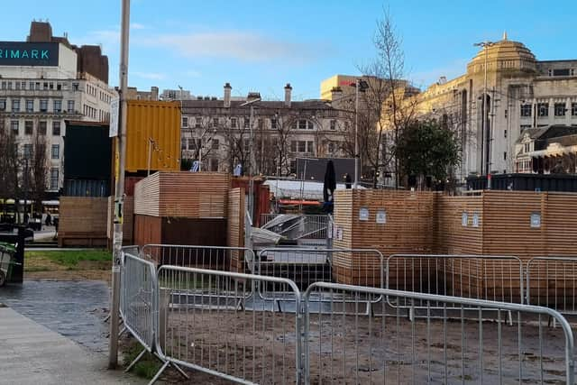 This is how Piccadilly Gardens currently looks. Photo: William Connolly