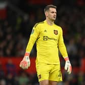 Tom Heaton has admitted he would like to play more at Manchester United. Credit: Getty.