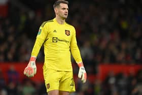Tom Heaton has admitted he would like to play more at Manchester United. Credit: Getty.