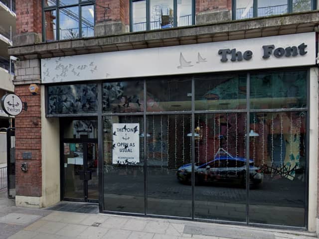 The Font Manchester closed for good on Saturday 7 January. Credit: Google Maps