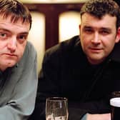 Craig Cash (right) and Phil Mealey in Early Doors (Photo: BBC)