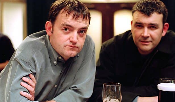Craig Cash (right) and Phil Mealey in Early Doors (Photo: BBC)
