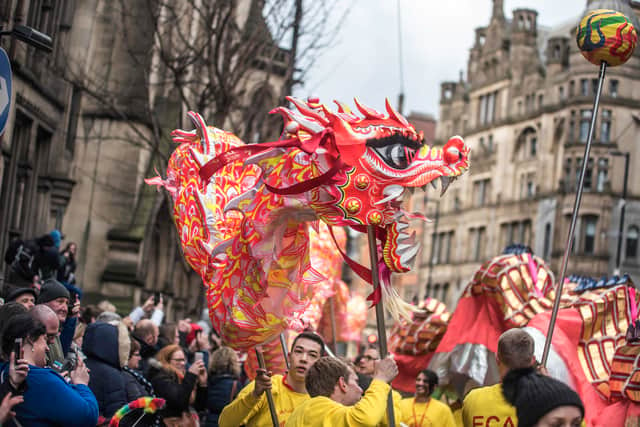 The Chinese New Year parade will return to Manchester in 2023 Credit Chris Payne