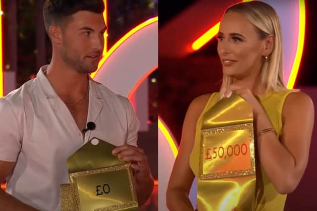 What did Millie Court decide to do? (Photo by Love Island Youtube) 