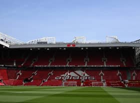 Warm clothing is being collected for vulnerable people at the Manchester derby at Old Trafford. Photo: AFP via Getty Images
