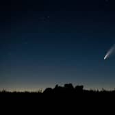 For the first time in 50,000 years, a green comet is expected to pass by Earth’s outer space that might just be bright enough to be seen by the naked eye.