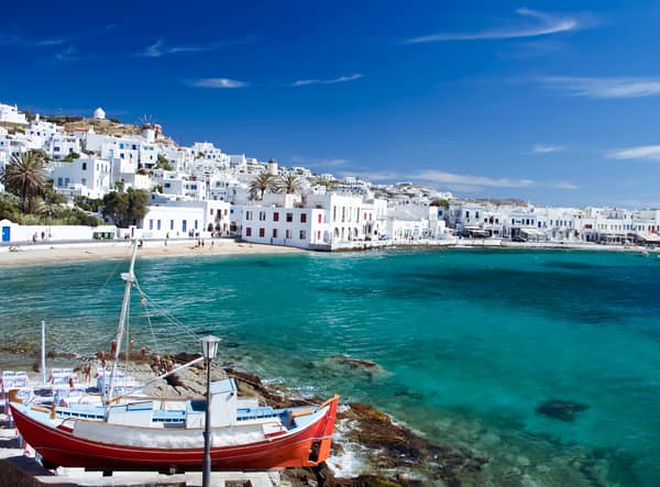 Mykonos is particularly popular with younger holidaymakers and offers a mixture of Greek culture, food, striking architecture, sunshine and vibrant nightlife . The ‘Little Venice’ in the town of Chora is a popular day trip. Photo: Getty Images/iStockphoto