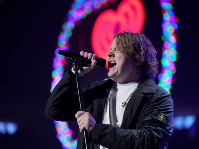 Lewis Capaldi will play Wythenshawe Park in Manchester on his 2023 tour Credit: Getty