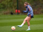 Grace Clinton had a dream debut for Bristol City. (Photo by Charlotte Tattersall - MUFC/Manchester United via Getty Images)
