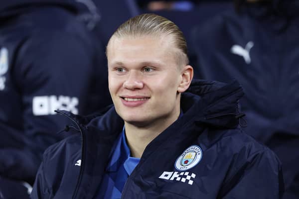 Erling Haaland has named the eight strikers he admired as a youngster. Credit: Getty.