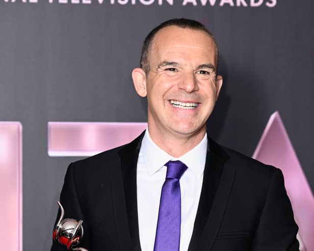 Martin Lewis with the TV Expert award in the winners' room at the National Television Awards 2022 at OVO Arena Wembley on October 13, 2022 in London, England. (Photo by Gareth Cattermole/Getty Images)