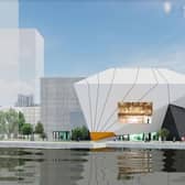 An image showing how the Factory International arts centre in Manchester will look. Credit: OMA