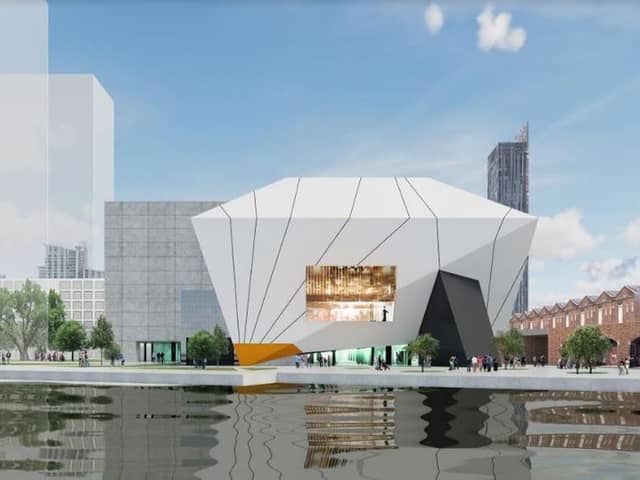An image showing how the Factory International arts centre in Manchester will look. Credit: OMA