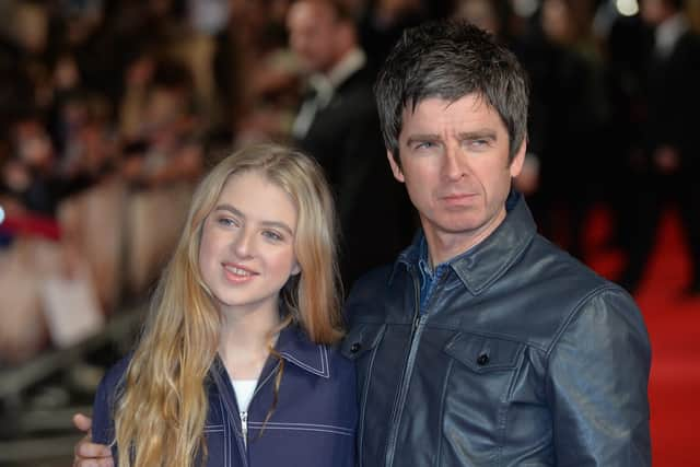 Noel Gallagher with his daughter Anais. (Photo by Anthony Harvey/Getty Images)