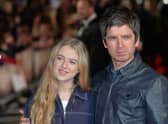 Noel Gallagher with his daughter Anais. (Photo by Anthony Harvey/Getty Images)