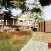 Northern Roots Learning Centre, which was part of Oldham Council’s successful Levelling Up Fund bid. Photo: JDDK Architects