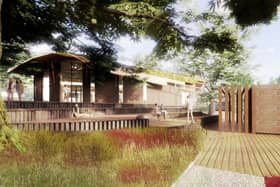 Northern Roots Learning Centre, which was part of Oldham Council’s successful Levelling Up Fund bid. Photo: JDDK Architects