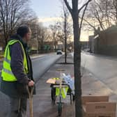 Ardwick Climate Action planting bulbs
