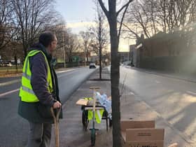 Ardwick Climate Action planting bulbs