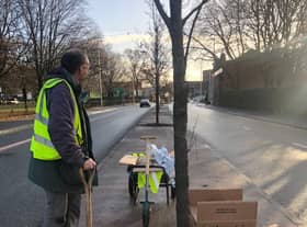 Ardwick Climate Action planting bulbs