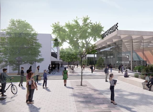 Plans to redevelop Wythenshawe Town Centre. Credit: Manchester City Council.