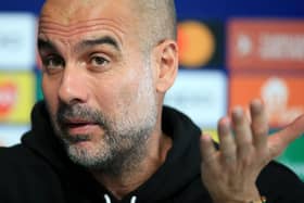 Every word from Pep Guardiola’s extraordinary post-match press conference. Credit: Getty.