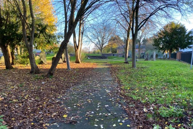 The future site at St Saviour’s Church in Manchester city centre