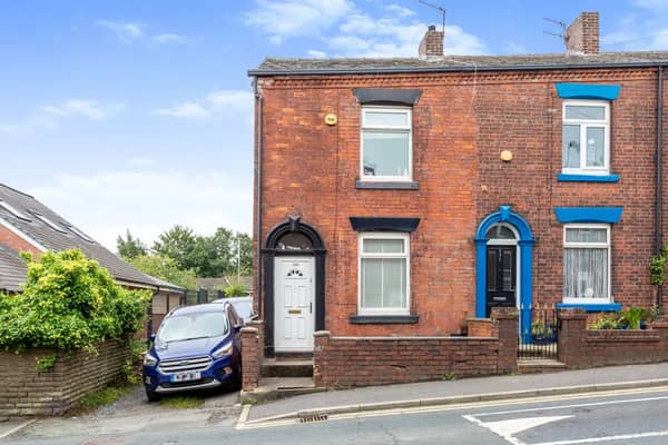 The exterior of the property in Shaw, Greater Manchester