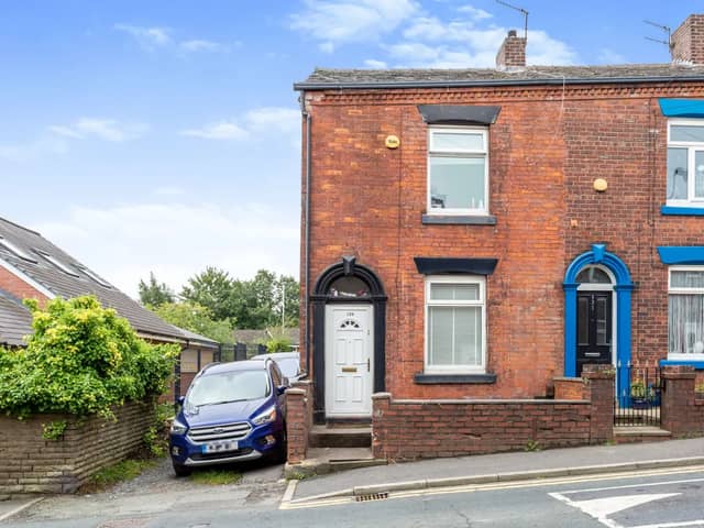 The exterior of the property in Shaw, Greater Manchester