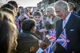 King Charles III and Queen Consort Camilla visiting Bolton. Photo: Paul Heyes
