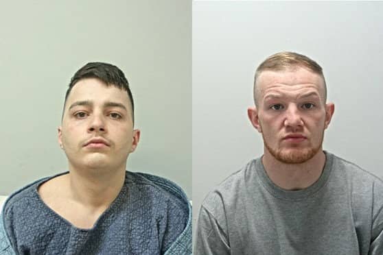Joshua Giles and Levi McCandlish. Credit: police/ SWNS