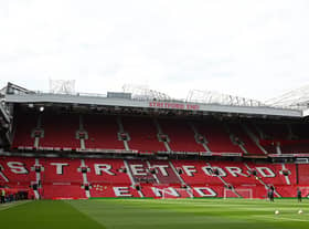 The Stretford End at Old Trafford. Photo: AFP via Getty Images