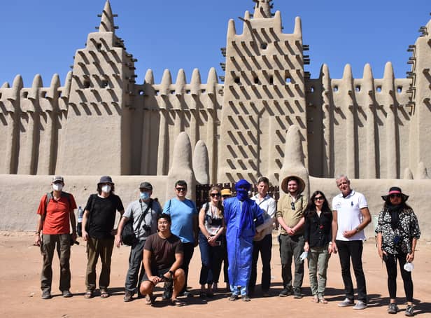 <p>A Lupine Travel tour group in Mali. Credit: Lupine Travel</p>