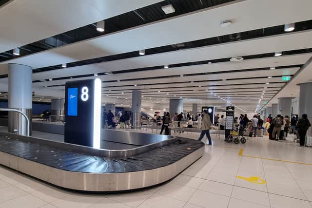 The upgrade programme announced includes work to improve the handling of baggage at the airport