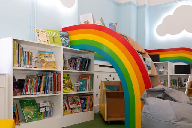 The books at the new library have been chosen to appeal to young readers from diverse backgrounds. Photo: Lizzie Henshaw
