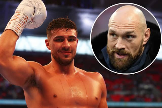 Tyson Fury says his younger brother Tommy can stay in Saudi Arabia if he fails to beat Jake Paul. (Picture: Getty Images)