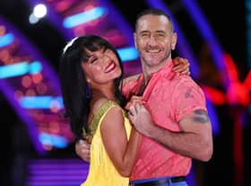 Will Mellor and Nancy Xu pose during the 'Strictly Come Dancing: The Live Tour 2023' photocall at Utilita Arena Birmingham on January 19, 2023 in Birmingham, England. (Photo by Cameron Smith/Getty Images)