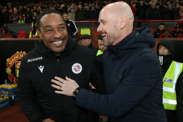 Ince enjoyed his return to Old Trafford despite the result. Credit: Getty.